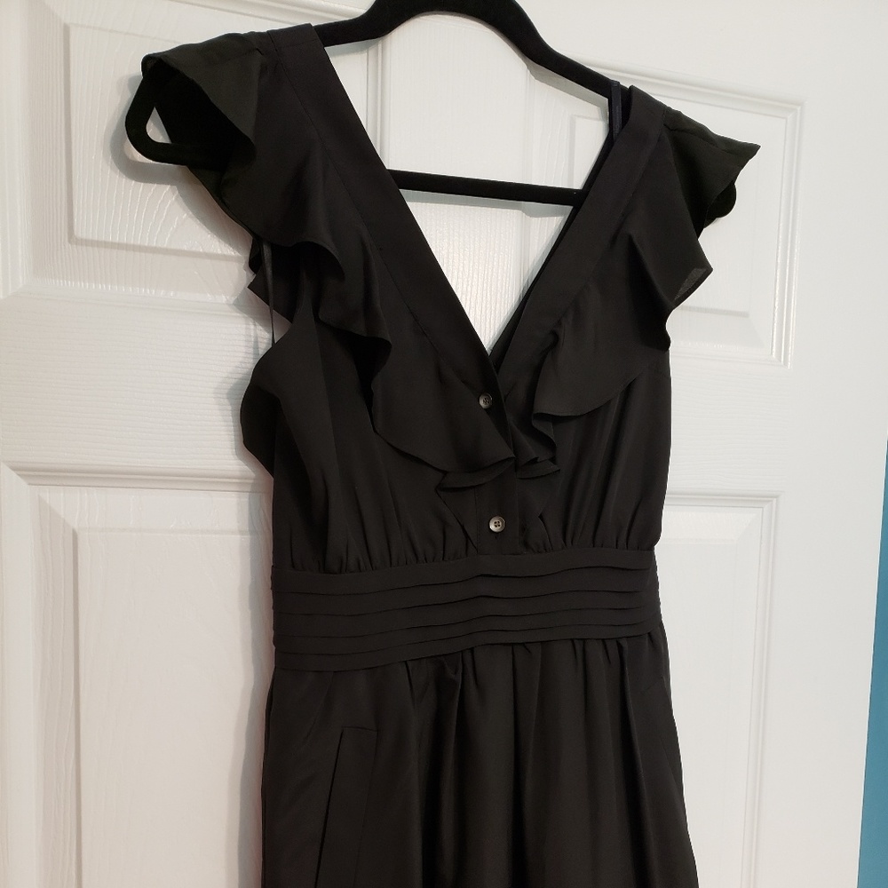 NWT BCBGeneration Black Ruffle Dress